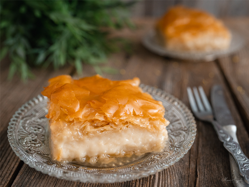 Νηστίσιμο (vegan) γαλακτομπούρεκο!